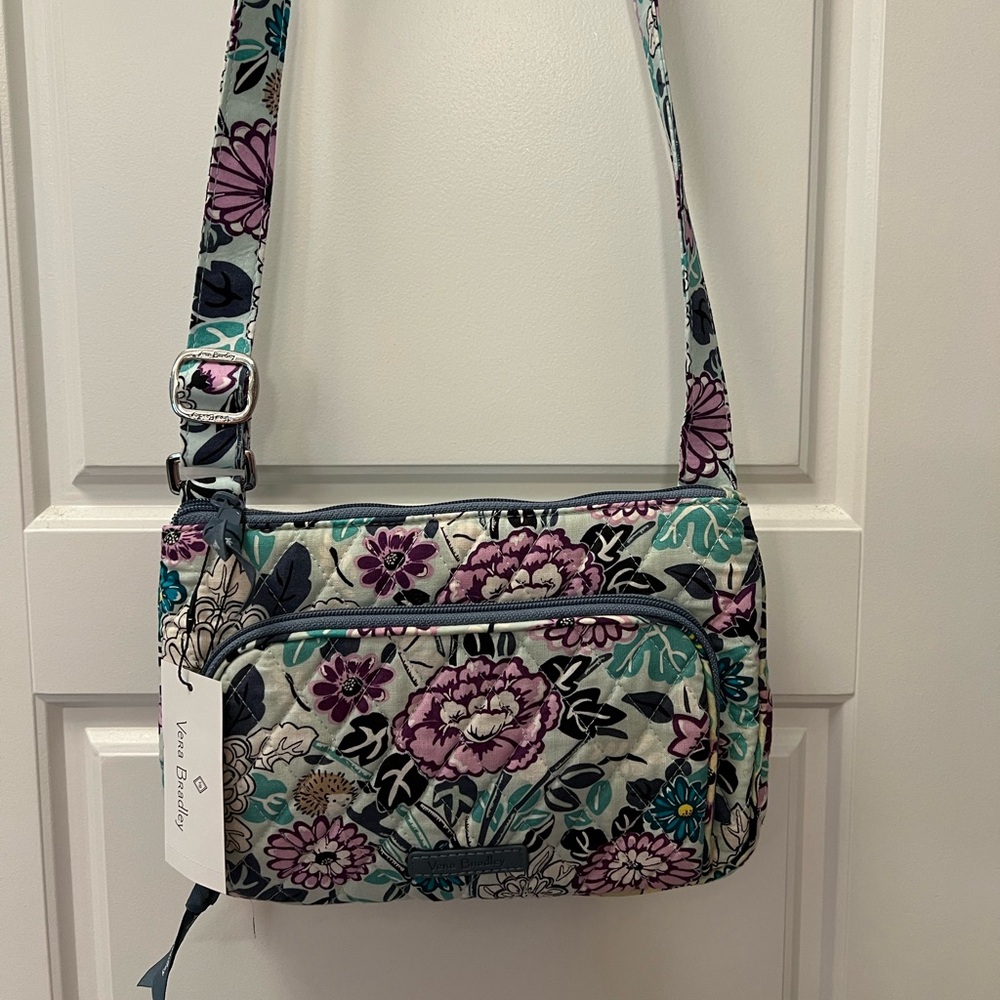 Vera Bradley Little Hipster Penelope’s Garden Crossbody Purse